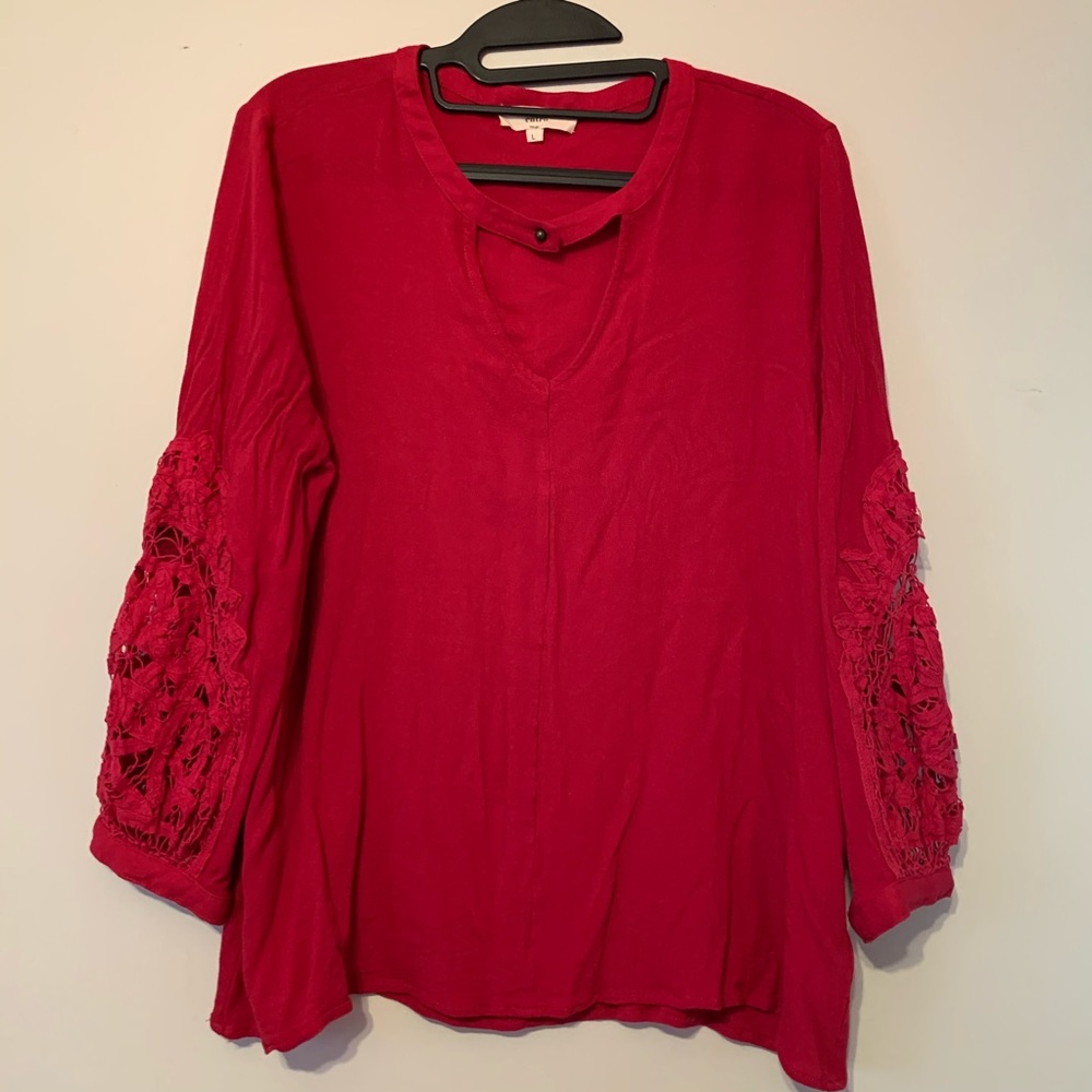 Entro Raspberry Blouse
